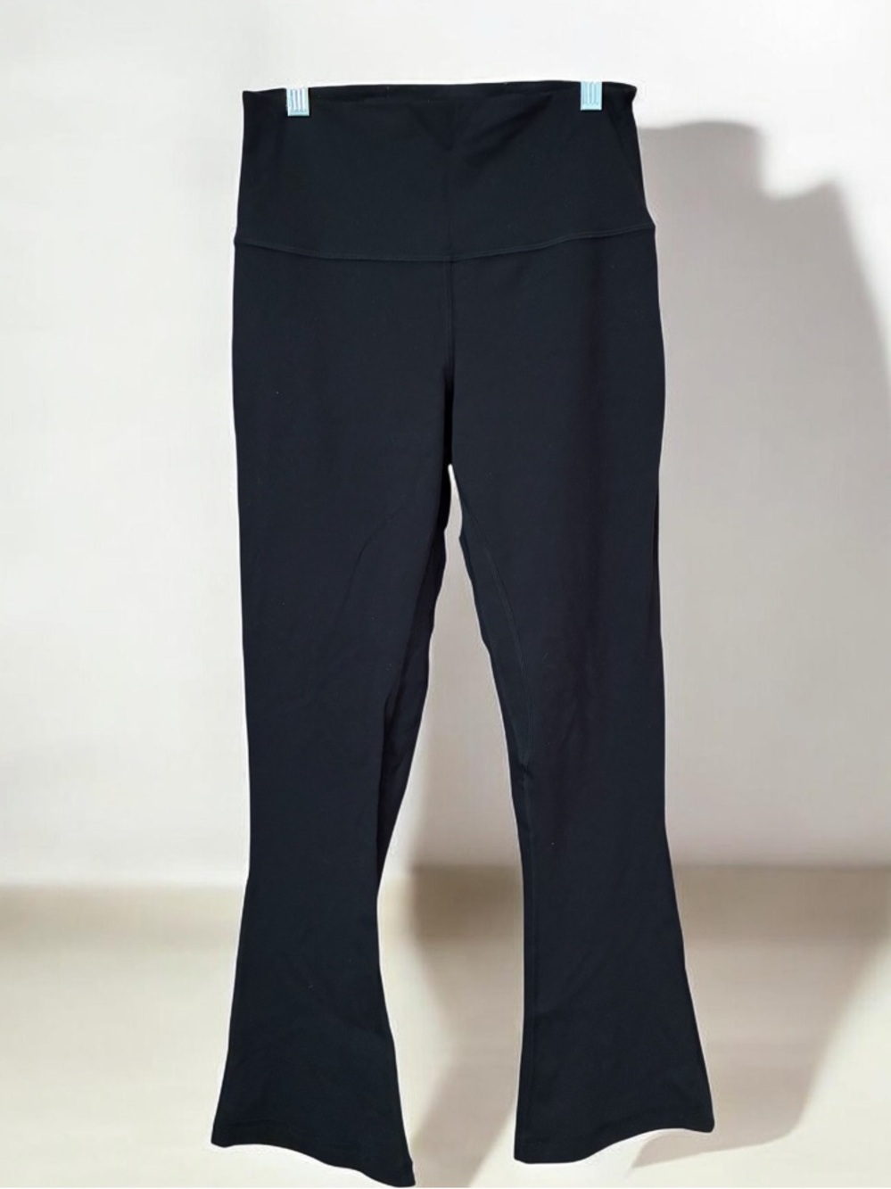 LuLuLemmon Black High-Waist Flare Leggings